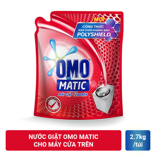 Ảnh của Nước Giặt OMO Matic Cho Máy Cửa Trên túi 4.5kg