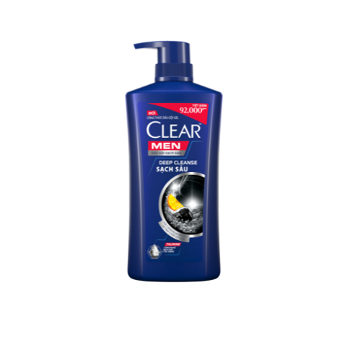 Ảnh của Dầu Gội Đầu Clear Men Deep Cleanse Than Hoạt Tính Đánh Bay Gàu, Ngứa Và Vi Khuẩn Dưỡng Tóc Khỏi Khói Bụi 900G