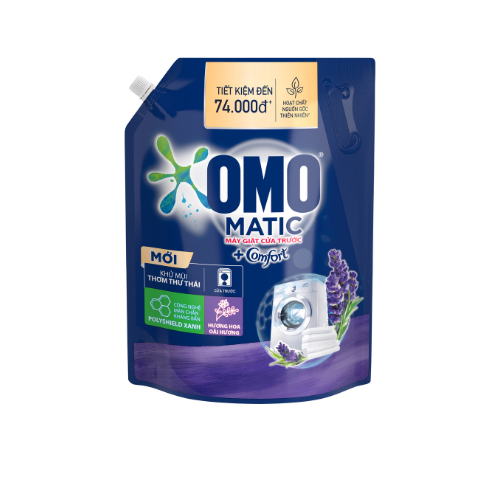 Ảnh của Nước giặt Omo Matic Cửa trước Khử mùi Thư thái túi 3.6kg - SP test tích hợp VTP - sao chép